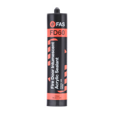 FAS Fire Door Intumescent Acrylic Sealant White 310ml