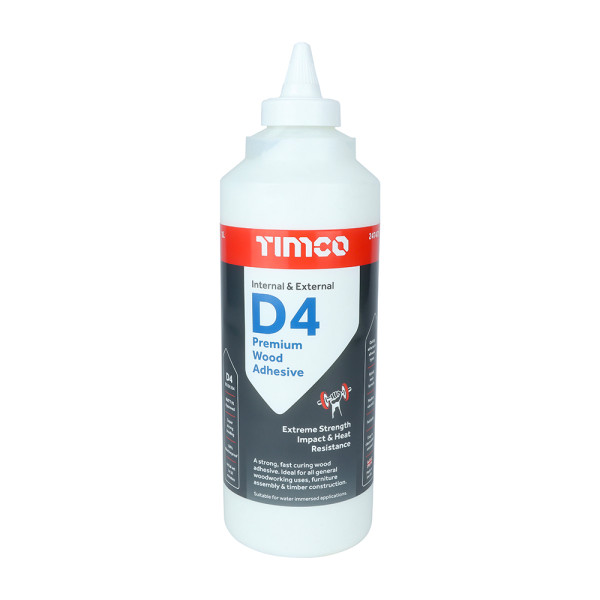 Internal & External D4 Premium Wood Adhesive 1L Internal & External D4 Premium Wood Adhesive 1L