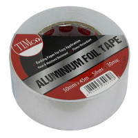 Timco Aluminium Foil Tape Silver