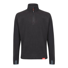 Timco Black Half Zip Overhead Fleece