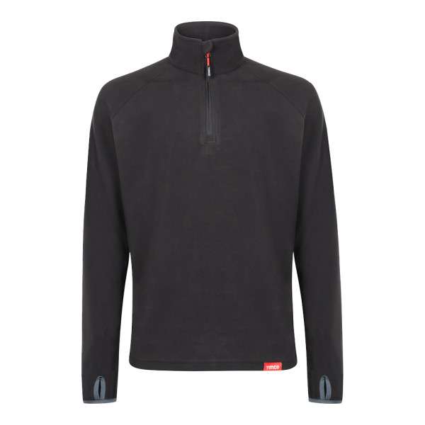 Timco Black Half Zip Overhead Fleece Timco Black Half Zip Overhead Fleece