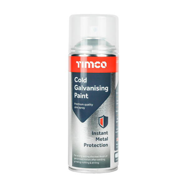 Timco Cold Galvanised Paint Spray 380ml Timco Cold Galvanised Paint Spray 380ml