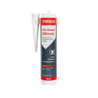 Timco Fire Rated Silicone White 300ml