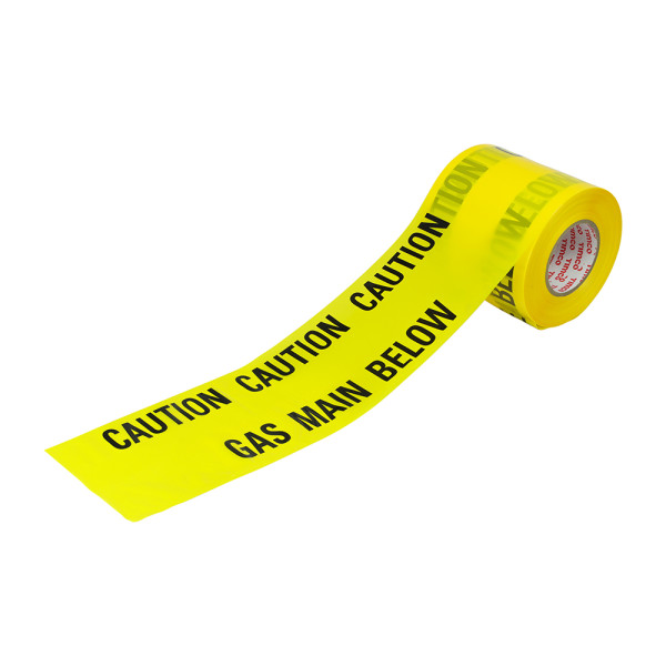 Timco Gas Pipe Underground Tape 150mmx365m Timco Gas Pipe Underground Tape 150mmx365m