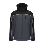Timco Grey-Black Softshell Jacket