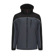 Timco Grey-Black Softshell Jacket
