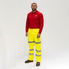 Timco Hi-Vis Executive Trousers Yellow