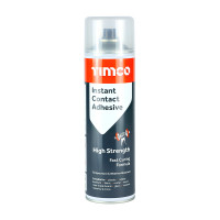 Timco Instant Contact Adhesive Spray 500ml