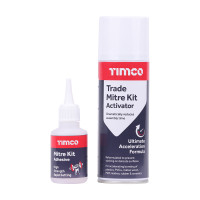 Timco Trade Instant Bond Mitre Kit 200ml/50g