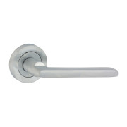 Radmore Lever On Rose Handles Satin Chrome 51mm 2pcs