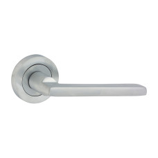 Radmore Lever On Rose Handles Satin Chrome 51mm 2pcs