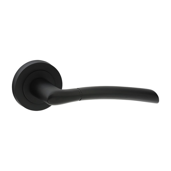 Shavington Lever on Rose Handles Matt Black 51mm 2pcs Shavington Lever on Rose Handles Matt Black 51mm 2pcs