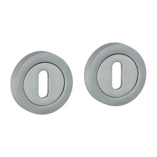 Standard Profile Escutcheons Satin Chrome 51mm 2pcs