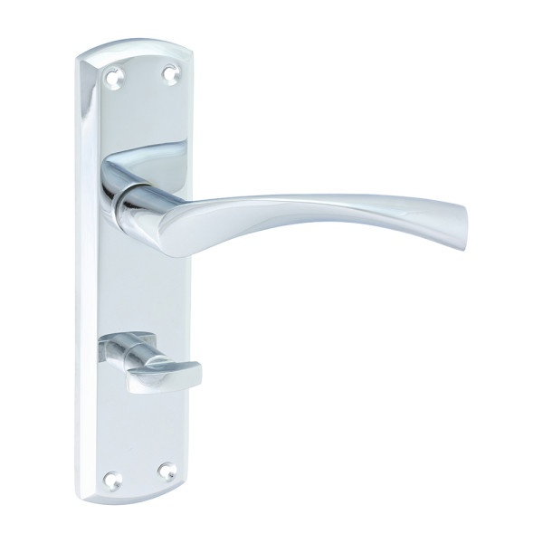 Zeta WC Handles Polished Chrome 175x45mm 2pcs Zeta WC Handles Polished Chrome 175x45mm 2pcs