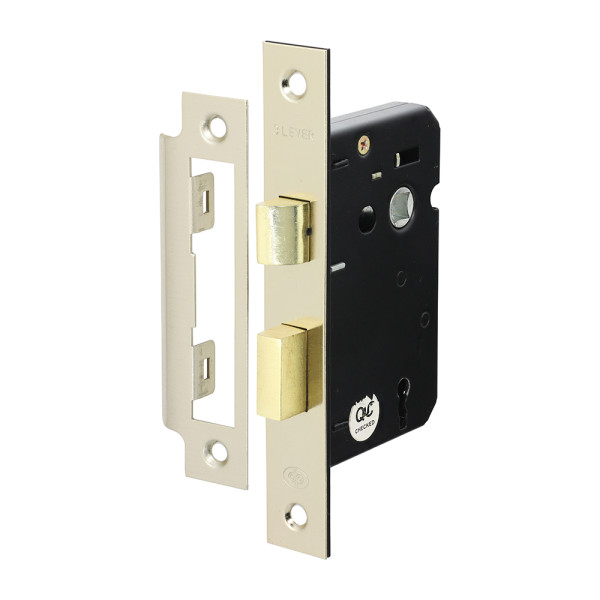 Timco 3 Lever Sashlock Satin Nickel 63 case/45 backset Timco 3 Lever Sashlock Satin Nickel 63 case/45 backset