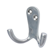 Timco Double Robe Hook 47x24mm 1pcs