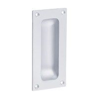 Timco Satin Aluminium Flush Pull 89mm 1pcs