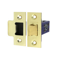 Architectural Tubular Latch E. Brass & Satin Nickel TIMpac