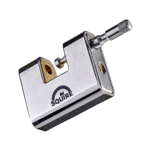 Squire Armoured Brass Block Lock Squire Armoured Brass Block Lock