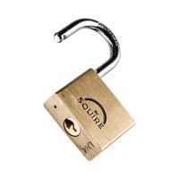 Squire Premium Brass Lion Padlock Stainless Steel Shackle