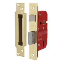 Timco 5 Lever BS CE Sashlock Electro Brass