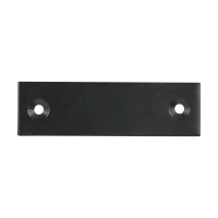 Timco Black Rim Sashlock Reverse Plate 74x22mm