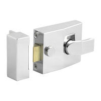 Timco Nightlatch Chrome 94 Case / 60 Backset