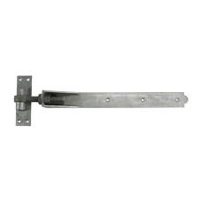 Pair of Adjustable Band & Hook Plate Hinges HDG Plain Bag