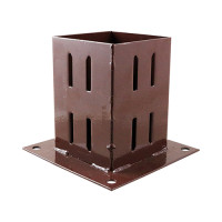 Timco Oxide Red Bolt Down Shoe Quick Fit 1pcs