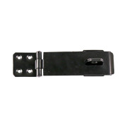 Timco Safety Pattern Hasp & Staple Black TIMbag 1pcs