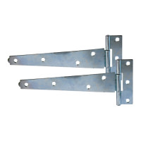 Timco Zinc Light Duty Pair of Tee Hinges Plain Bag