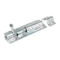 Timco HD Galvanised Straight Tower Bolt 1pcs Plain Bag