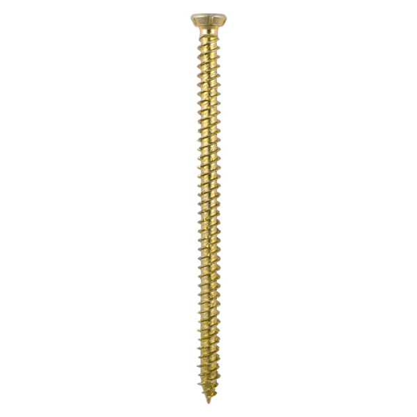 Concrete Screws TX Flat Countersunk Yellow Concrete Screws TX Flat Countersunk Yellow