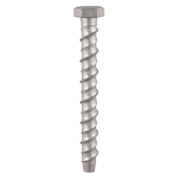 Masonry Bolts Hex Head Exterior Silver Masonry Bolts Hex Head Exterior Silver