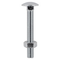 Carriage Bolts & Hex Nuts A2 Stainless Steel