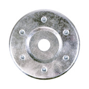 Galvanised Large Metal Insulation Discs 85mm 50pcs