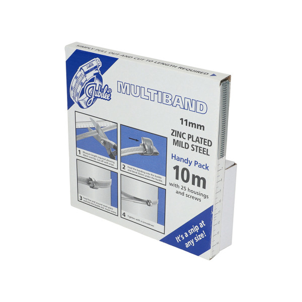 Multiband MS H Pack Housing Screws 11mmx10m 25pcs Multiband MS H Pack Housing Screws 11mmx10m 25pcs