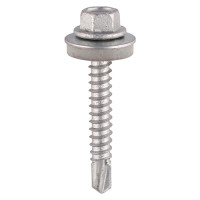 Self-Drilling Hex Exterior Screws EPDM Washer 