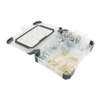 Timco Mixed Tray Hooks & Eyes 133pcs