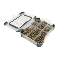 Timco Mixed Tray Woodscrews A2 SS 340pcs