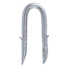 Galvanised Barbed Staples 40 x 4.0 2.5kg Tub