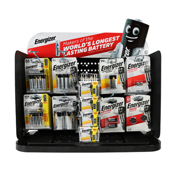 Energizer Battery Stand & Batteries 45 packs Energizer Battery Stand & Batteries 45 packs