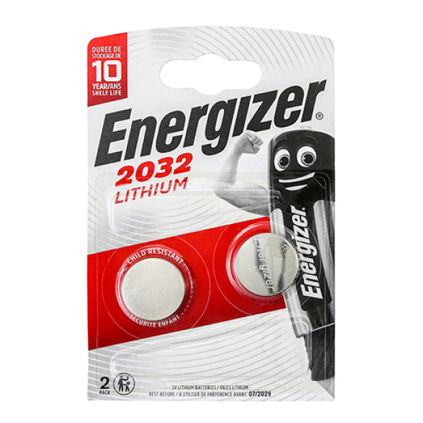 Energizer Lithium CR2032 Coin Batteries 2pcs Energizer Lithium CR2032 Coin Batteries 2pcs