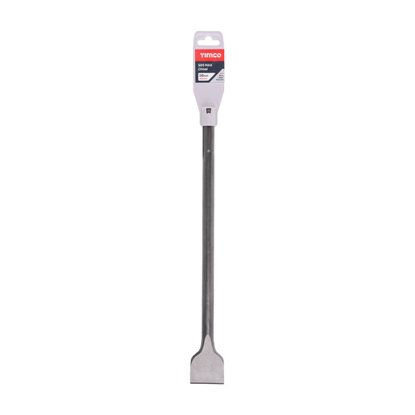 Timco Heavy Duty SDS Max Steel Wide Chisel 50x400 Timco Heavy Duty SDS Max Steel Wide Chisel 50x400