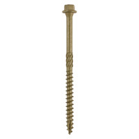 Hex Head Timber Screws Exterior Green