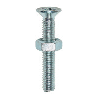 Machine Screws & Hex Nuts Countersunk