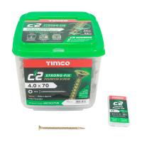 Timco C2 Strong-Fix Premium Screws in Tub