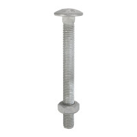 Timco Carriage Bolts & Hex Nuts Galvanised