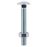 Timco Carriage Bolts & Hex Nuts Zinc