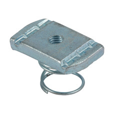 Timco Channel Nuts Short Spring Zinc